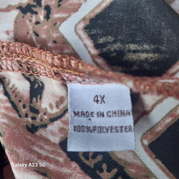 Silver Silk Mens 4X Short Sleeve Button-Up Shirt Professional Dry Clean - Picture 5 of 6